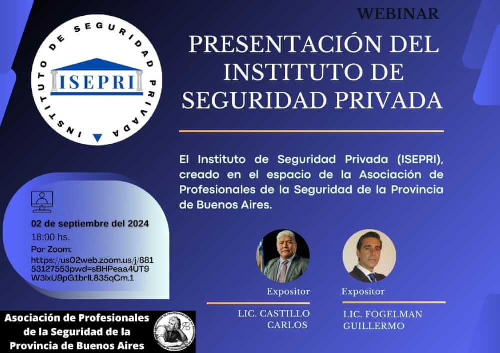 Presentación oficial del Instituto de Seguridad Privada